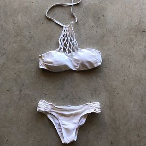 Crochet swimsuit pair